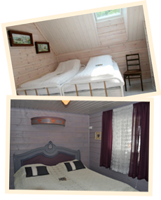 Kuva Voudin Talon huoneista